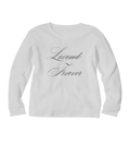 LONG SLEEVE "LOVENOTE FOREVER" WHITE THERMAL